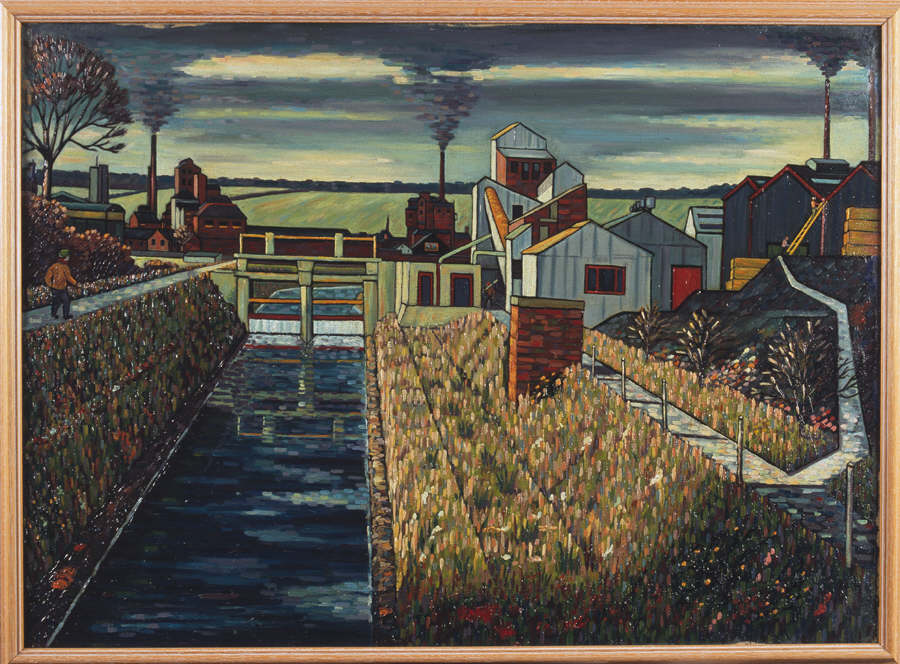 Brewery and Paper Mill by Charles Byrd